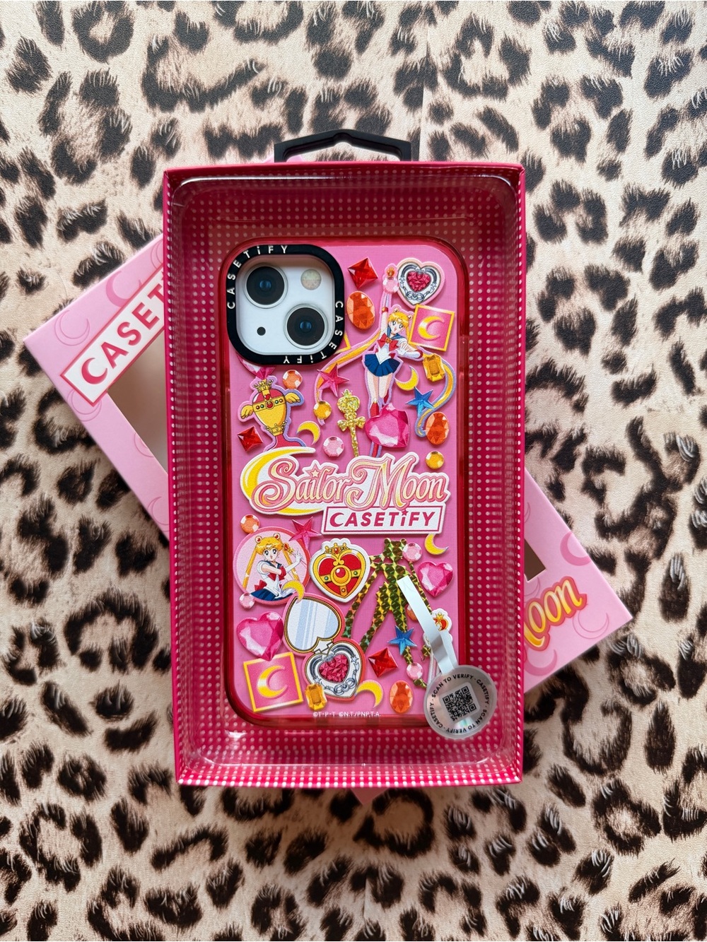 CASETiFY x Sailor Moon Pink Stickermania iPhone Case - iPhone 13, 14, 16e, 17e
